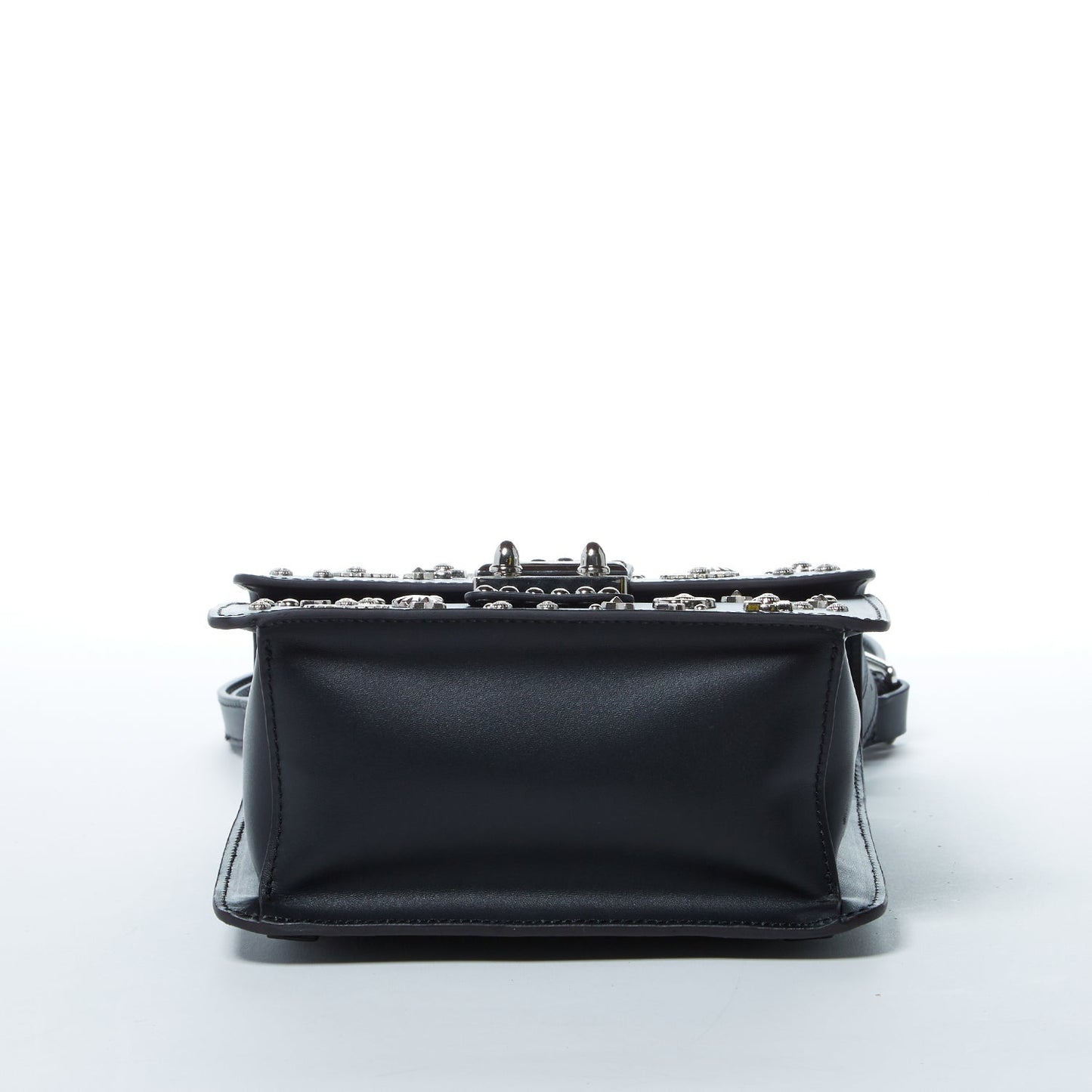 SUSU the Hollywood Backpack Purse Leather Black
