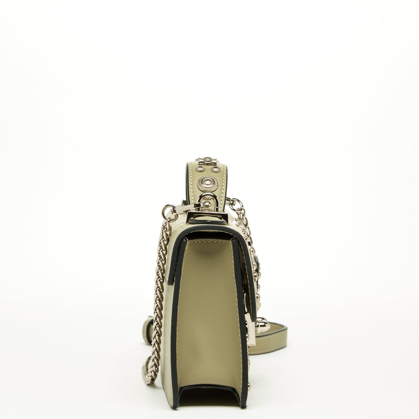 SUSU the Hollywood Leather Crossbody Bag Sage Green