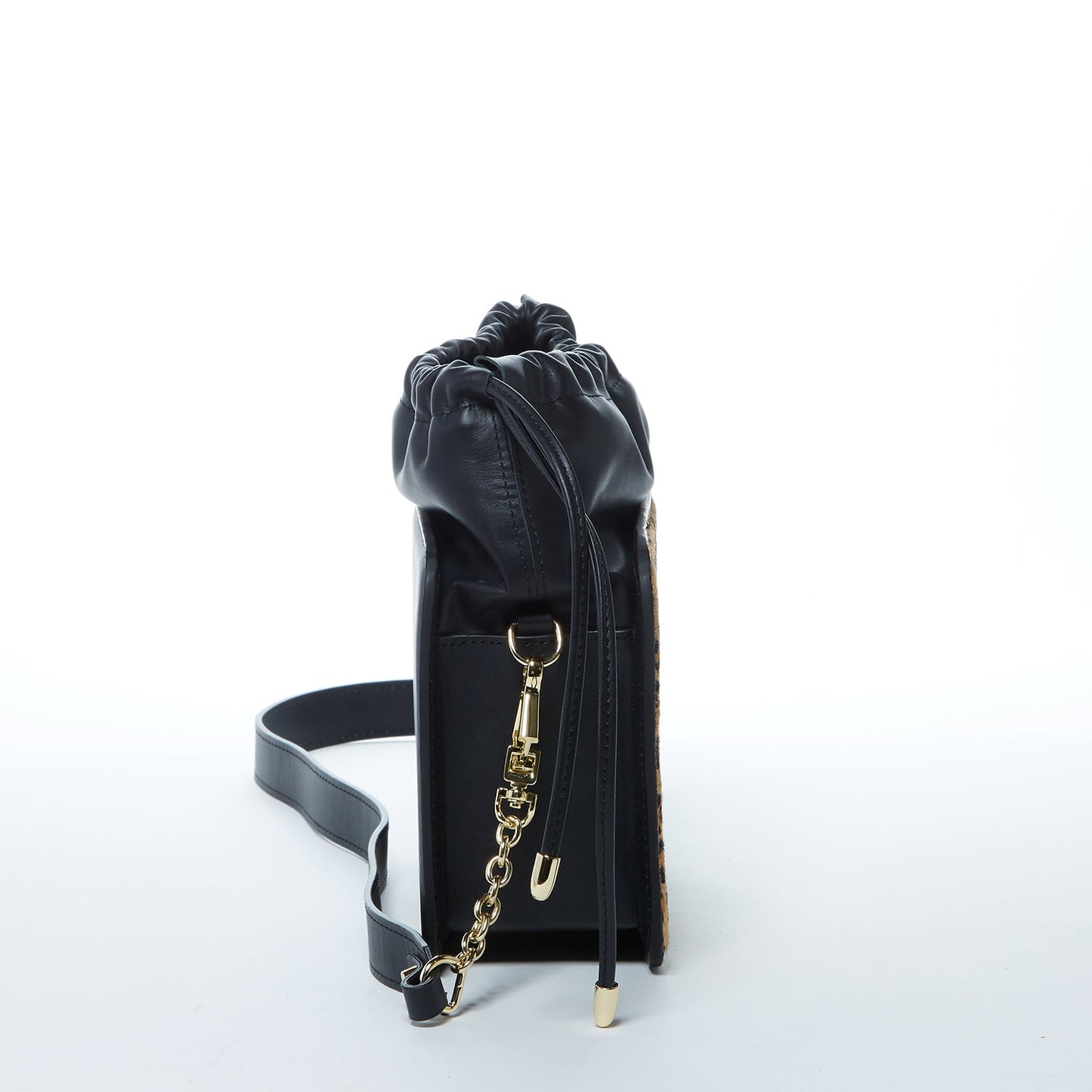 SUSU the Patricia Black Leopard Leather Purse