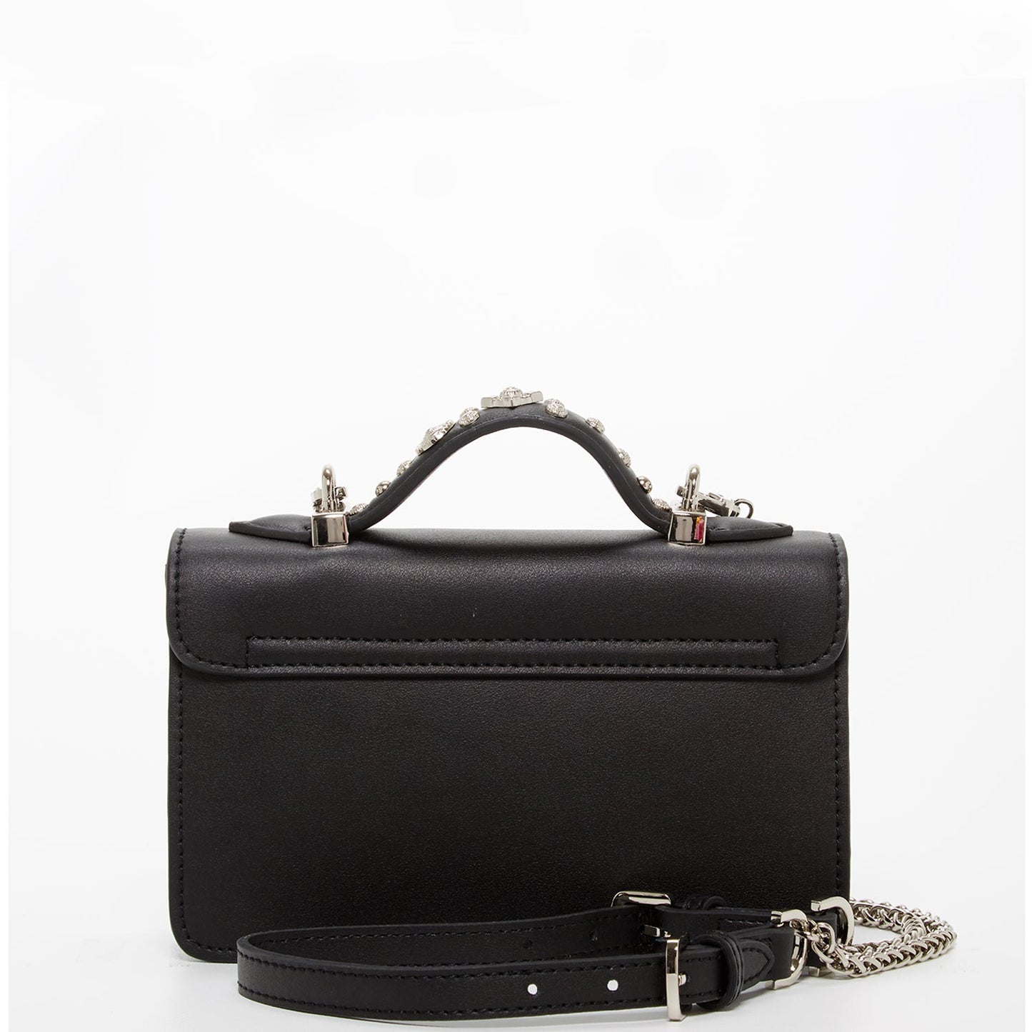 SUSU the Hollywood Studded Leather Crossbody Black