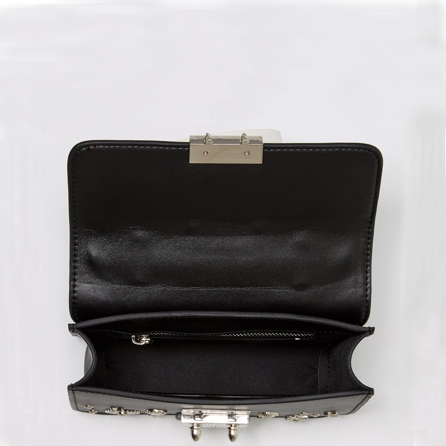 SUSU the Hollywood Studded Leather Crossbody Black