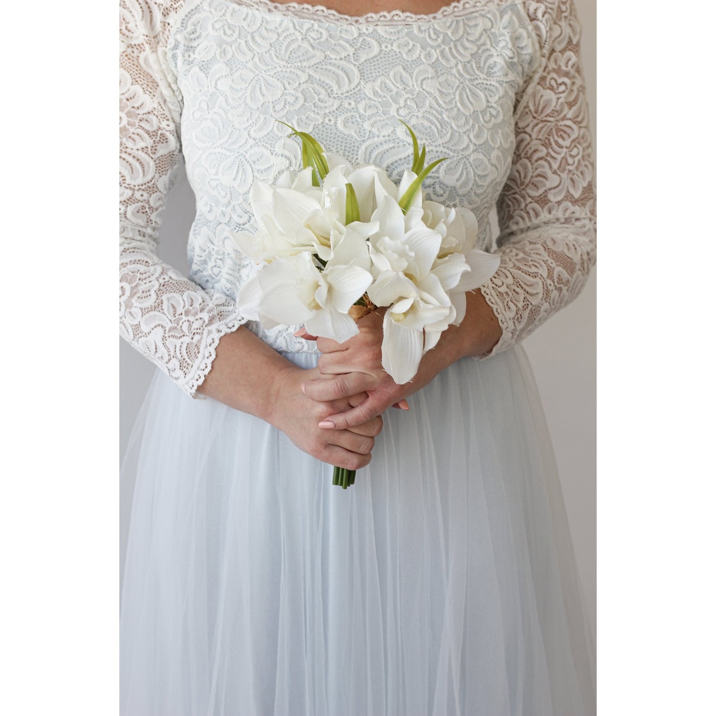 Curvy Two Colors Dress #1134