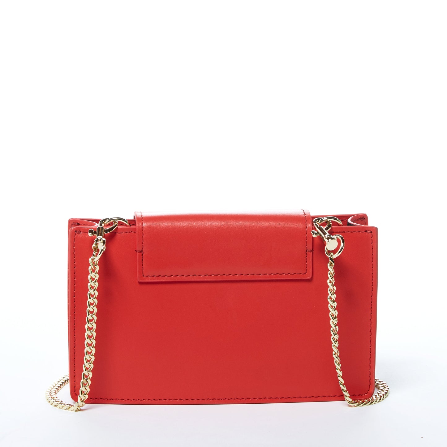 SUSU the Mary Red Purse Mini Crossbody Bag Leather Wristlet