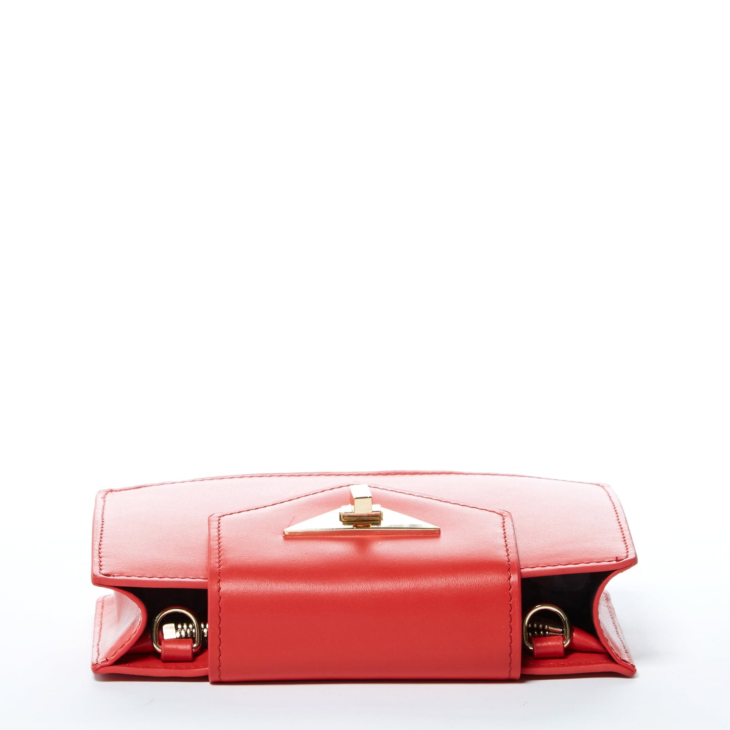SUSU the Mary Red Purse Mini Crossbody Bag Leather Wristlet
