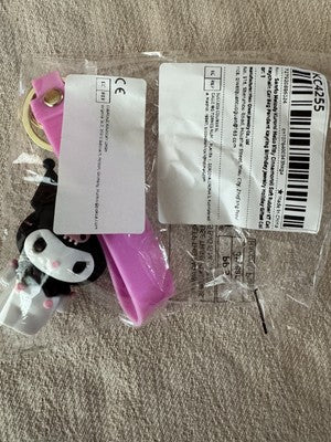 Anime Sanrio Figures Keychain Kuromi Action Figural Model