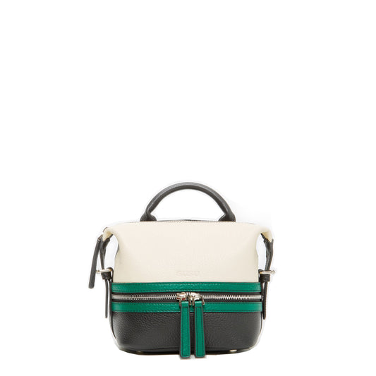 SUSU Leather Backpack Purse for Women Convertible Crossbody Bag Medium Size With Front and Back Pockets