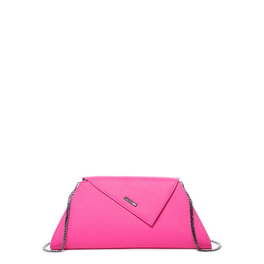 SUSU Hot Pink Purse Leather  Unique Women's Handbag